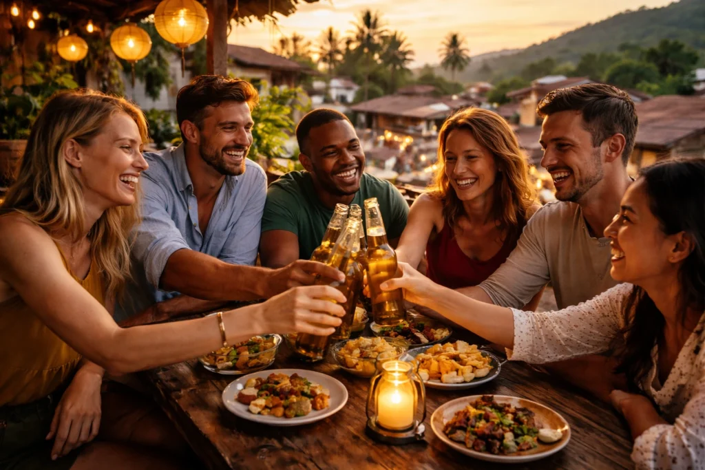 Overseas teachers creating connections